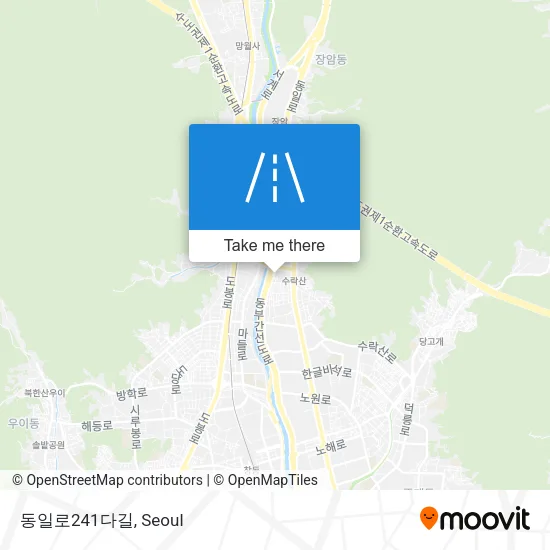 동일로241다길 map