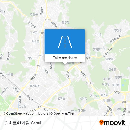 연희로41가길 map