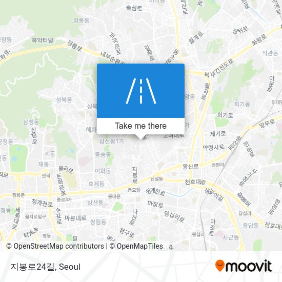 지봉로24길 map