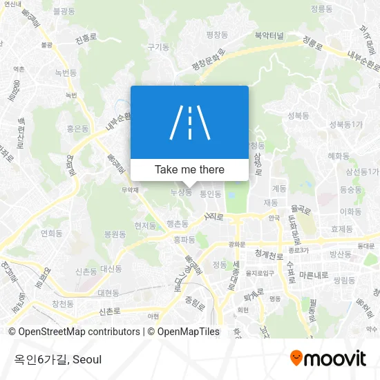 옥인6가길 map