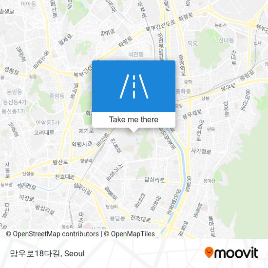 망우로18다길 map