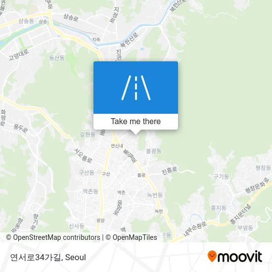 연서로34가길 map