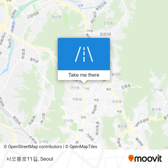 서오릉로11길 map