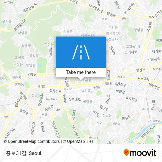 종로31길 map