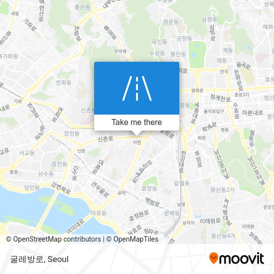 굴레방로 map