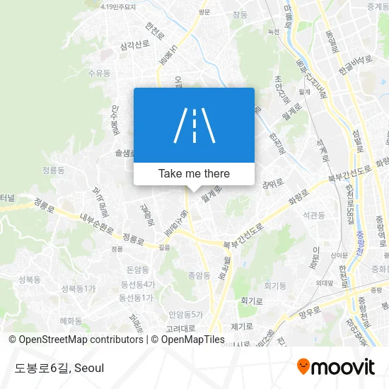 도봉로6길 map