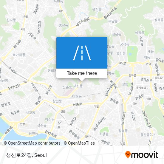 성산로24길 map
