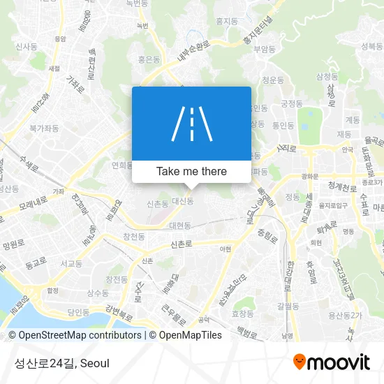 성산로24길 map