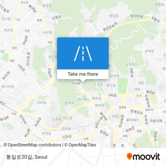 통일로20길 map
