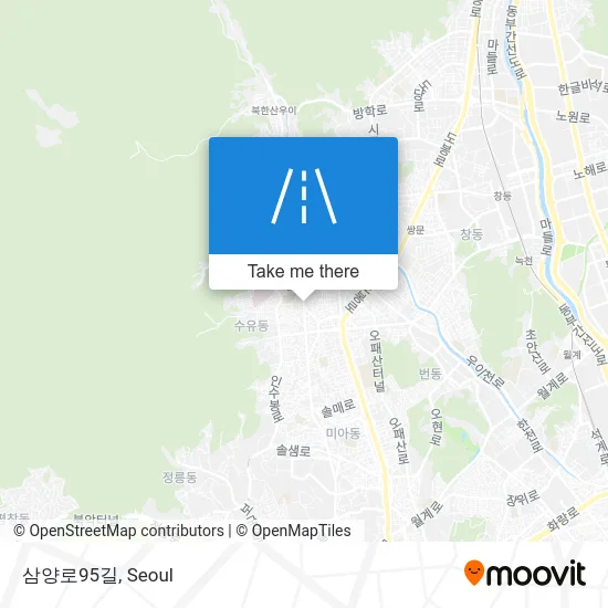 삼양로95길 map