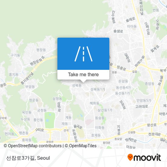 선잠로3가길 map