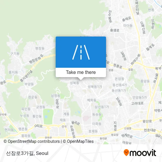 선잠로3가길 map