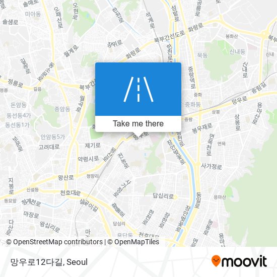 망우로12다길 map