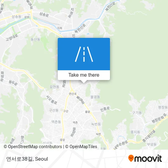 연서로38길 map