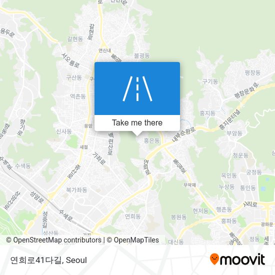 연희로41다길 map