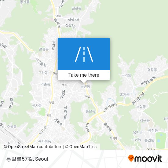 통일로57길 map