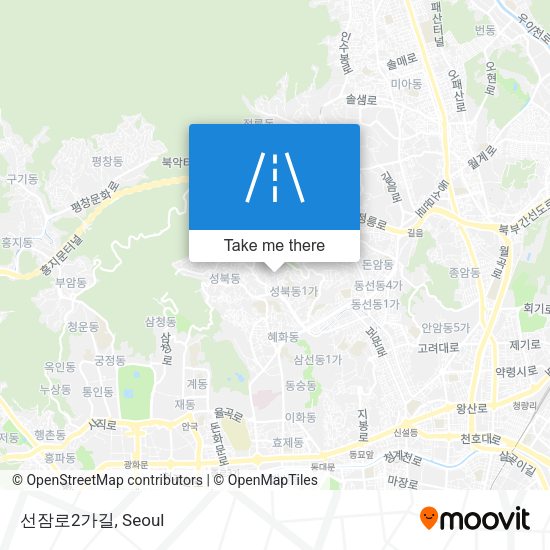선잠로2가길 map
