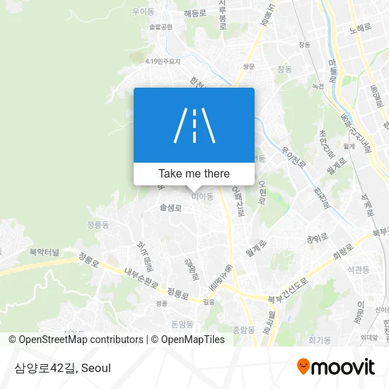 삼양로42길 map