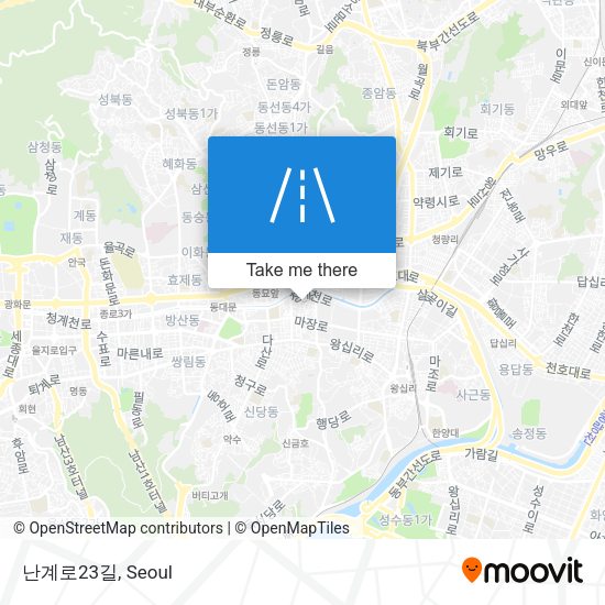 난계로23길 map