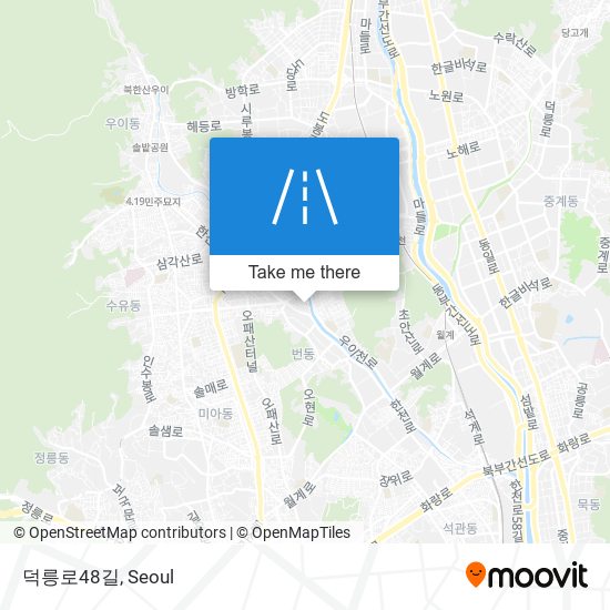 덕릉로48길 map