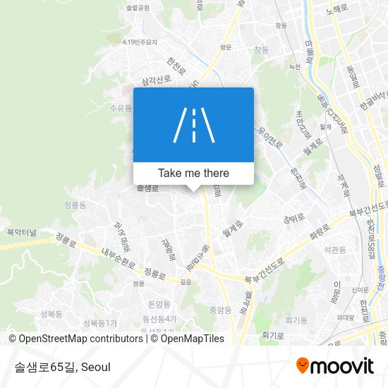 솔샘로65길 map