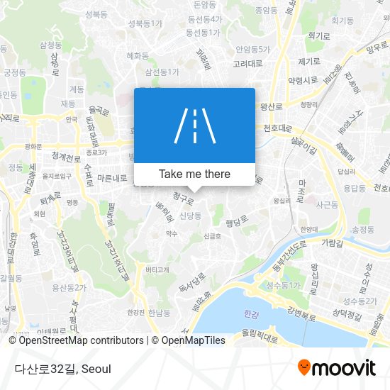 다산로32길 map