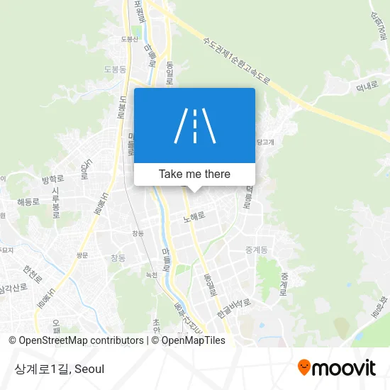 상계로1길 map