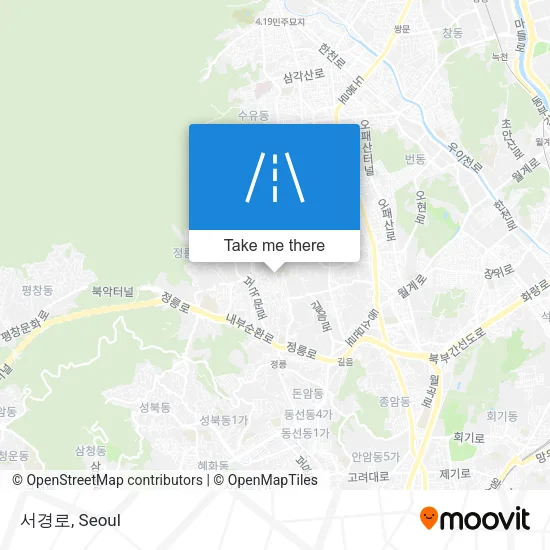 서경로 map