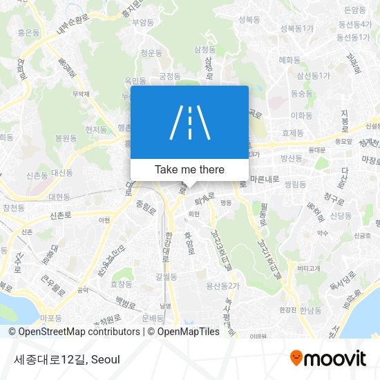 세종대로12길 map