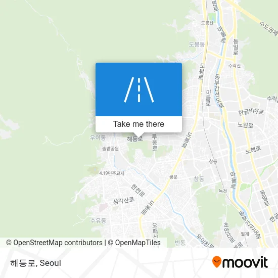 해등로 map