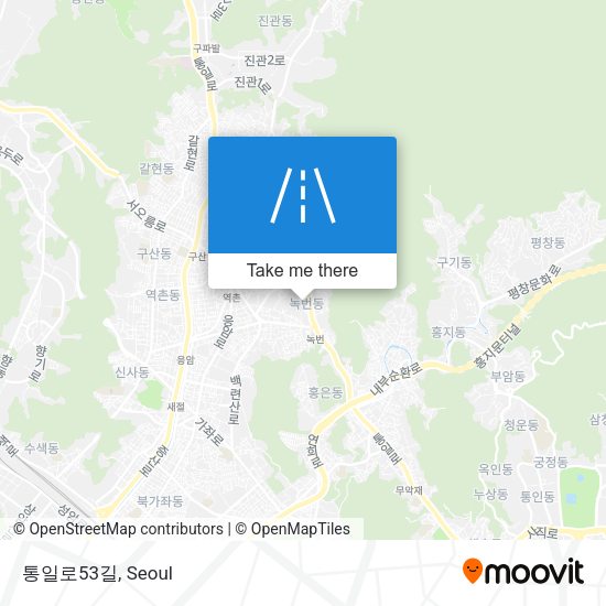 통일로53길 map