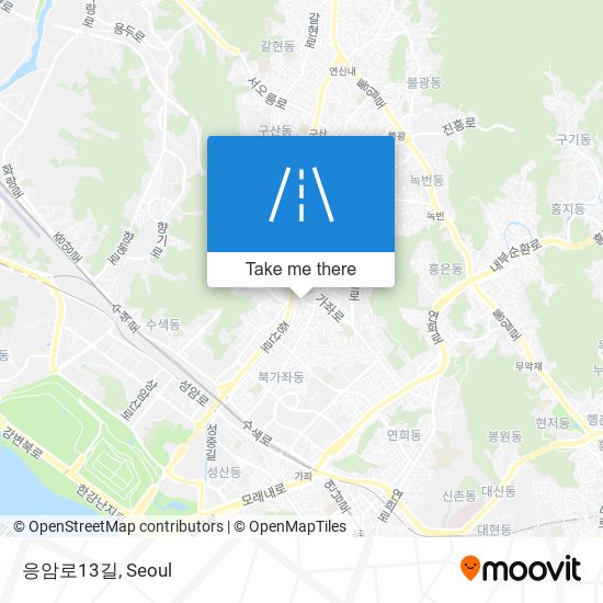 응암로13길 map