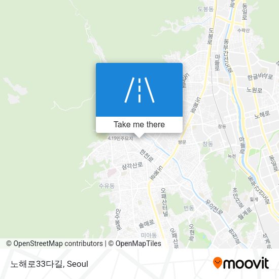 노해로33다길 map