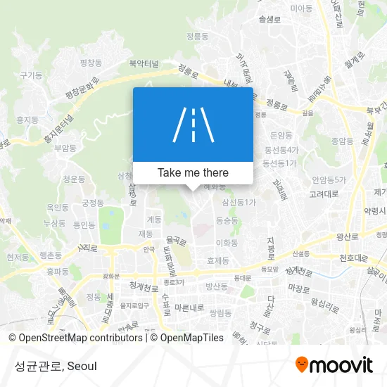 성균관로 map
