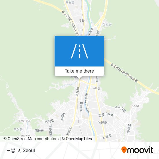 도봉교 map