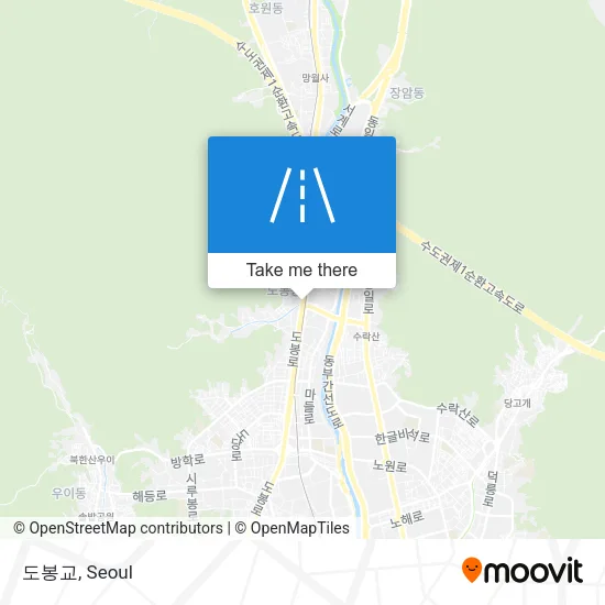 도봉교 map