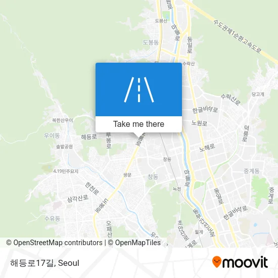 해등로17길 map