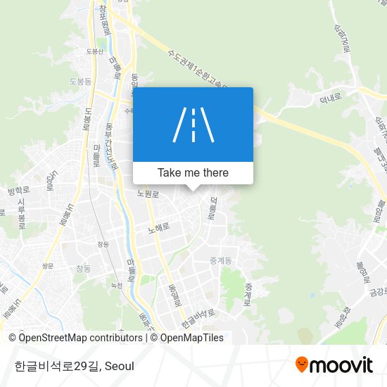 한글비석로29길 map