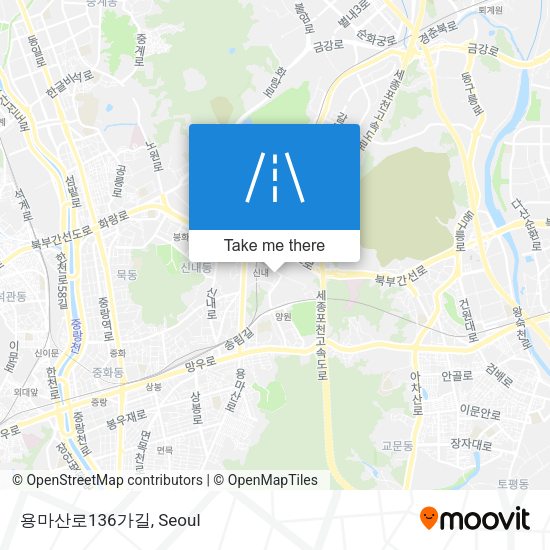용마산로136가길 map