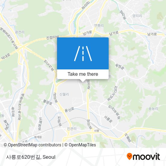 사릉로620번길 map