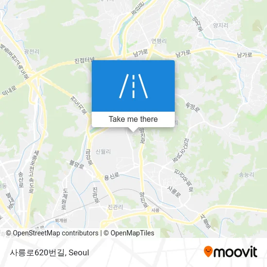 사릉로620번길 map