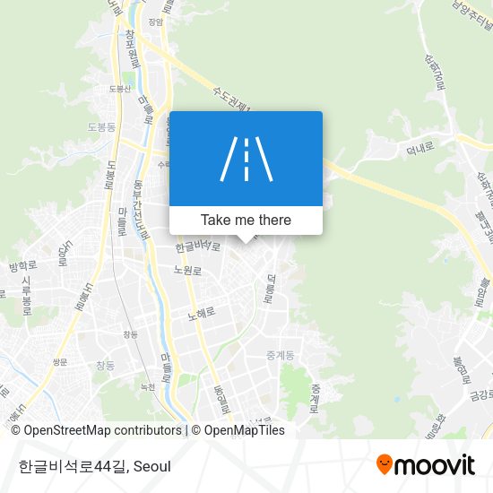 한글비석로44길 map