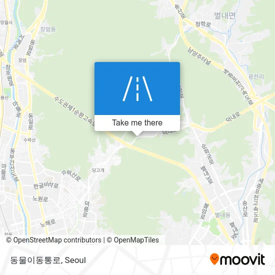 동물이동통로 map