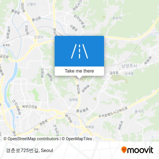 경춘로725번길 map
