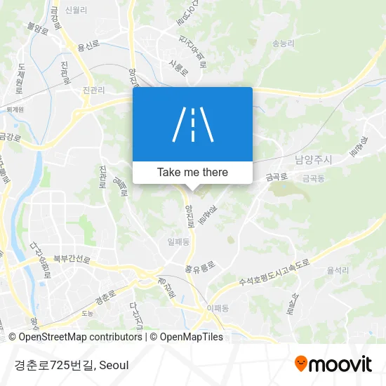 경춘로725번길 map