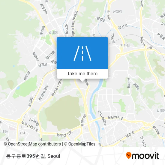 동구릉로395번길 map