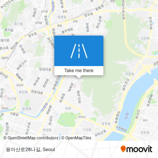 용마산로28나길 map