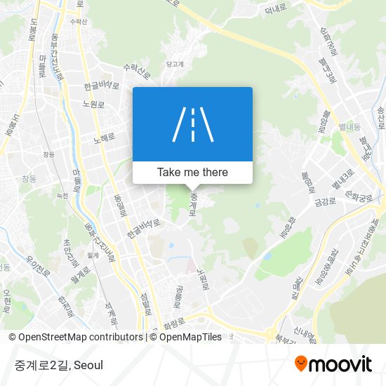 중계로2길 map