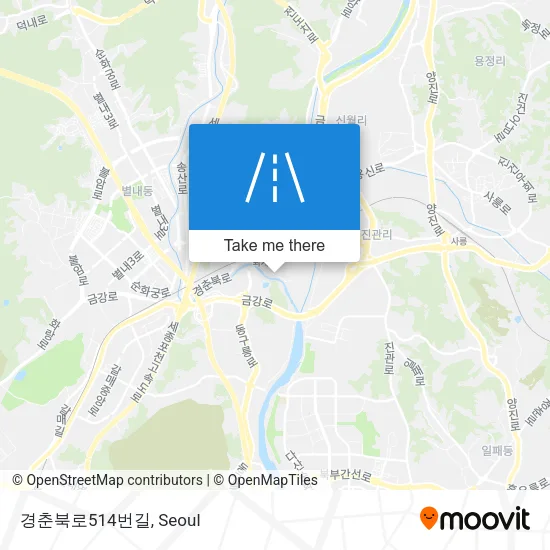 경춘북로514번길 map
