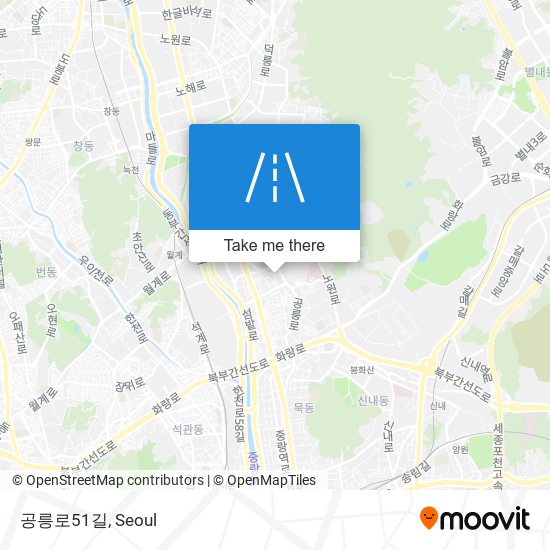 공릉로51길 map